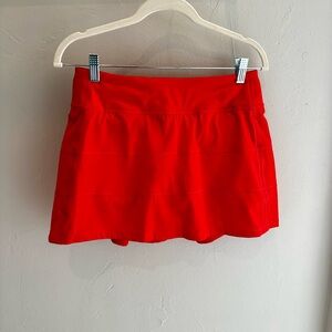 Lululemon Athletica Pace Rival Mid Rise Skirt- Long